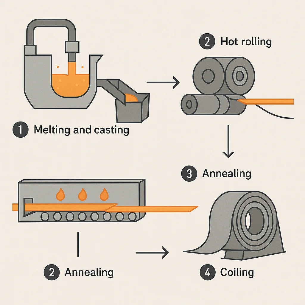 Exploring the Production of Alloy 1J85 Strips 1