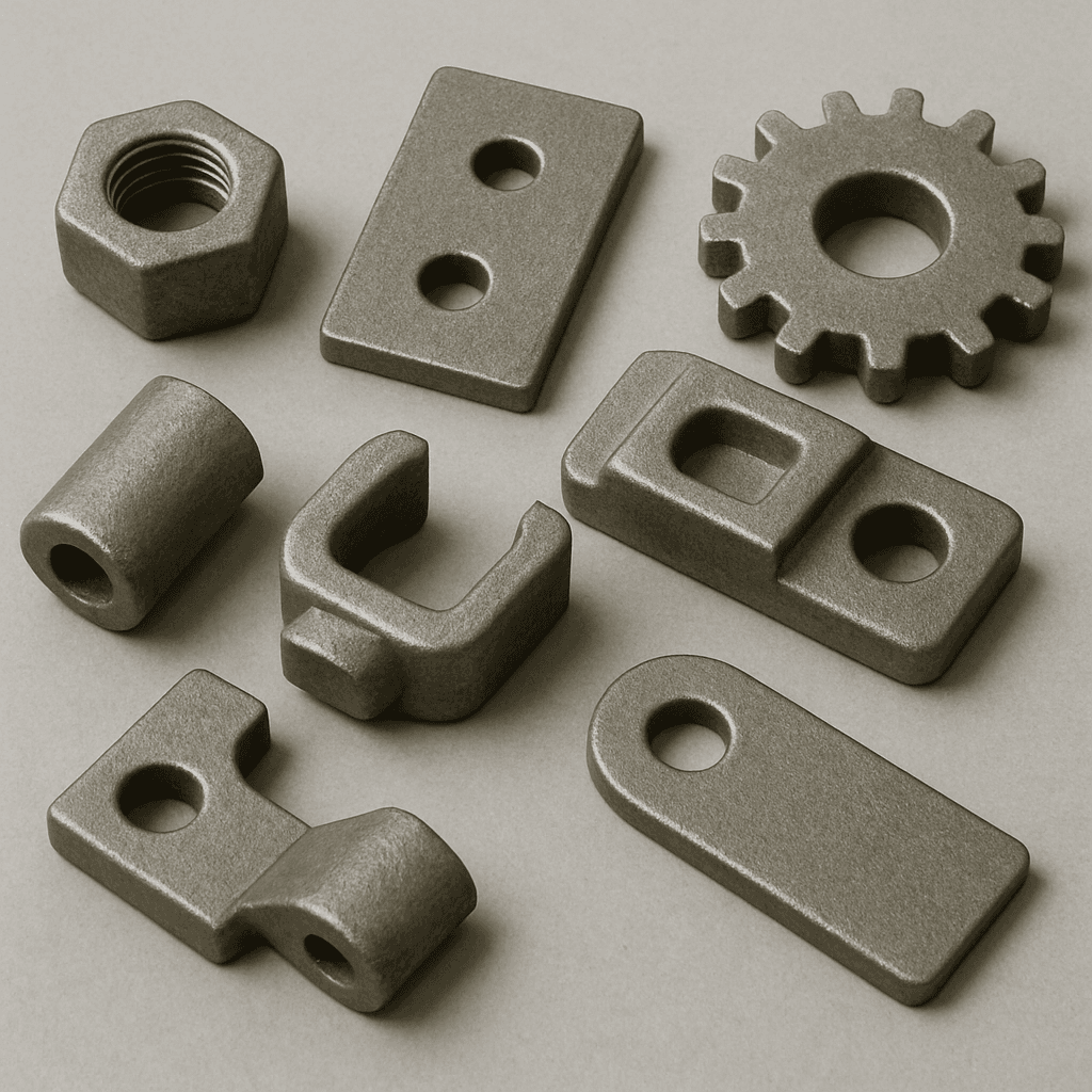 Precision Alloy Machining metal pieces